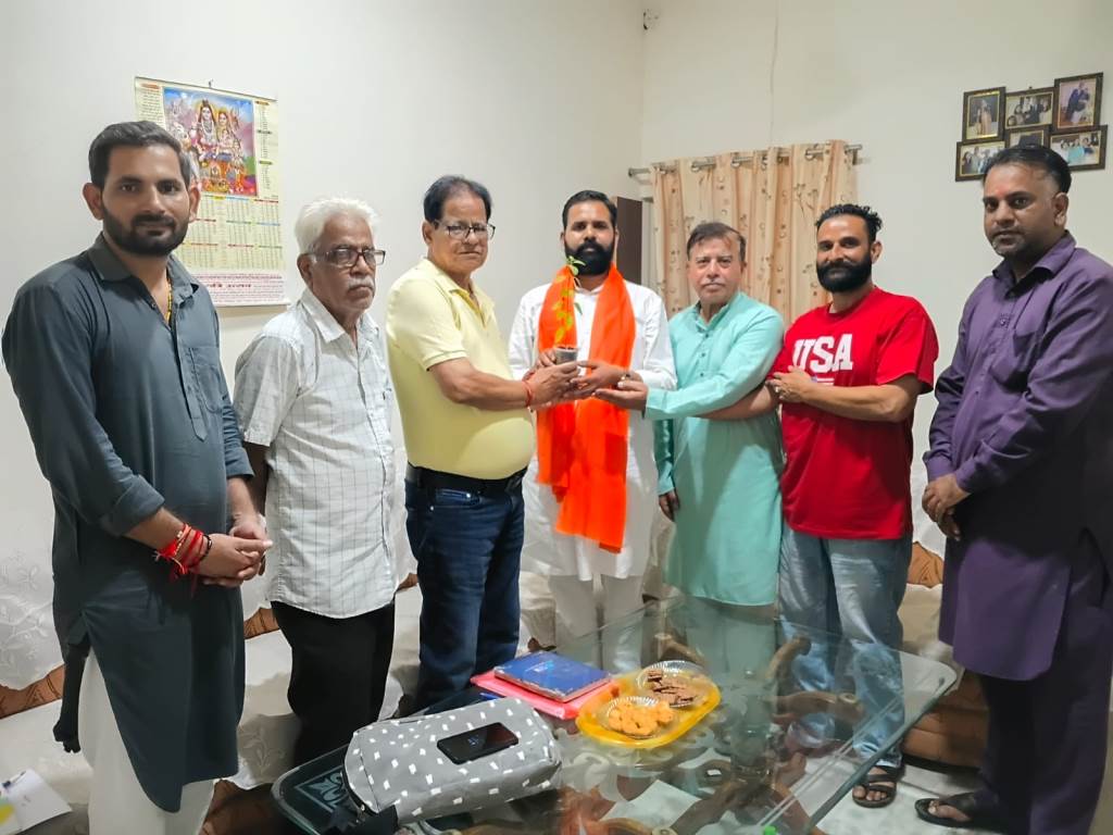 A Special Meeting of Vishwa Hindu Parishad Nawanshahr Held